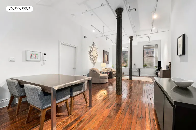 New York City Real Estate | View 80 Leonard Street, 4G | Dining Area | View 3