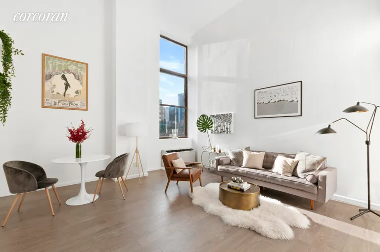 New York City Real Estate | View 20 West Street, 23J | Living Room | View 2