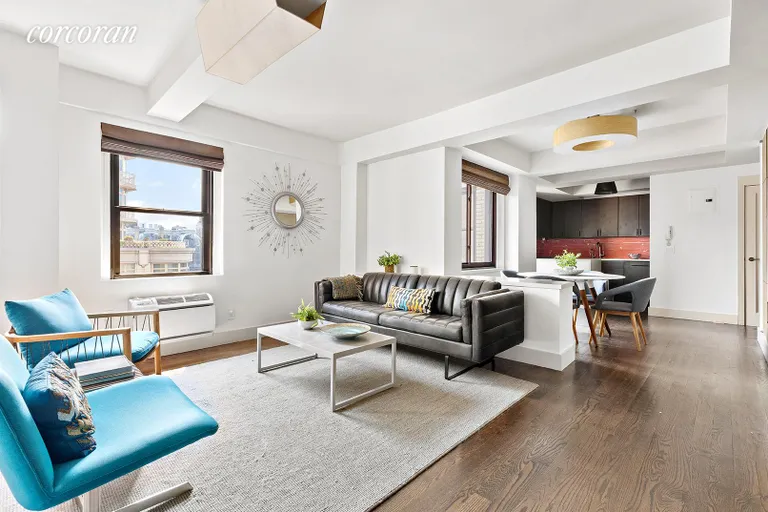 New York City Real Estate | View 2166 Broadway, 17B | Living Room | View 3