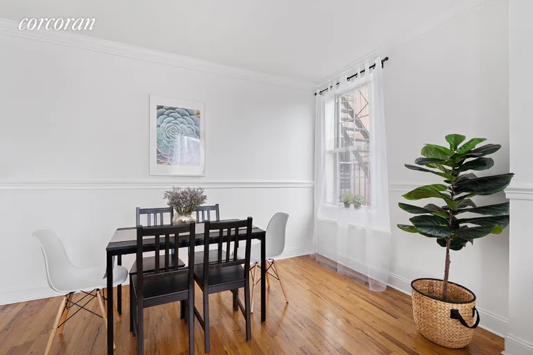 New York City Real Estate | View 579 Washington Avenue, 2B | Dining Area | View 2