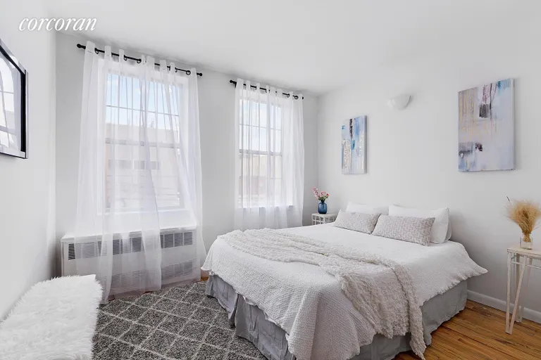New York City Real Estate | View 579 Washington Avenue, 2B | Bedroom | View 4