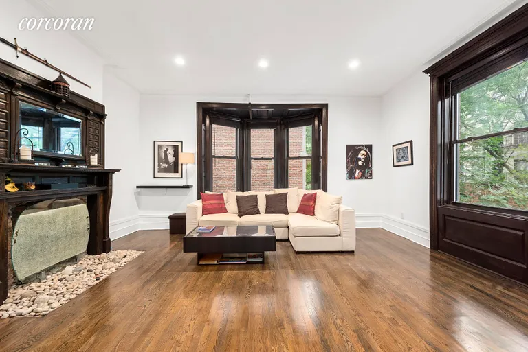 New York City Real Estate | View 381 Convent Avenue | Living Room | View 2