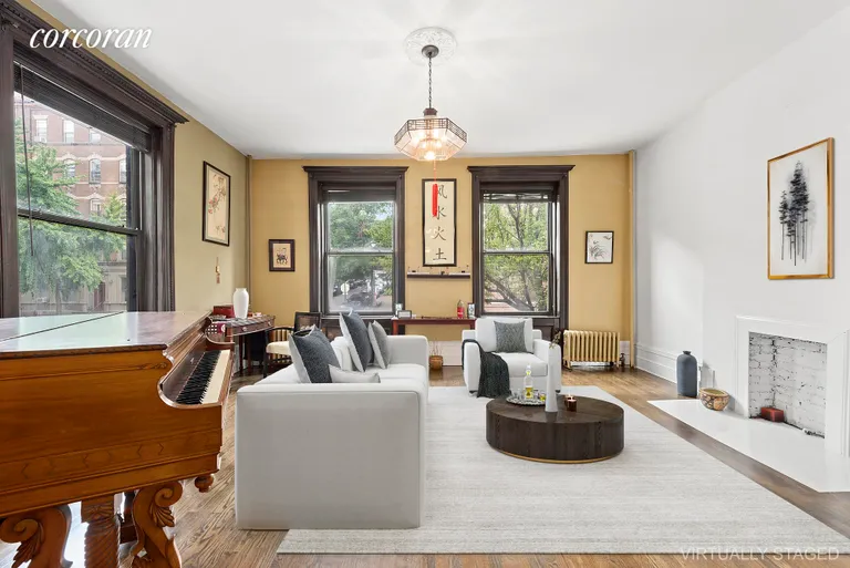 New York City Real Estate | View 381 Convent Avenue | Living Room | View 3
