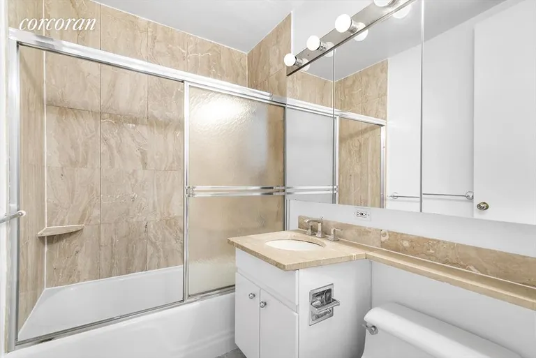 New York City Real Estate | View 201 West 72nd Street, 10J | Bathroom | View 5