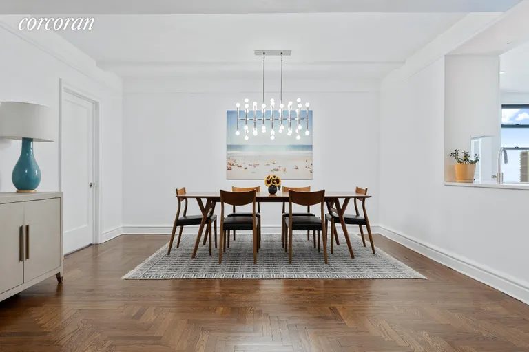 New York City Real Estate | View 135 Eastern Parkway, 8K | Dining Room | View 3