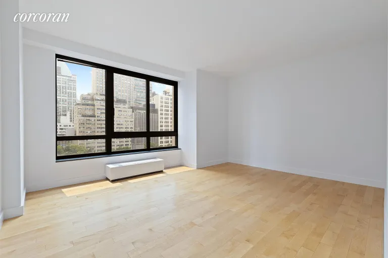 New York City Real Estate | View 100 United Nations Plaza, 14B | South-facing primary bedroom suite | View 4