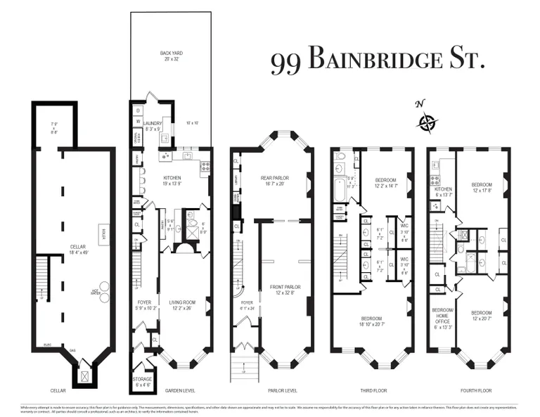 99 Bainbridge Street | floorplan | View 14