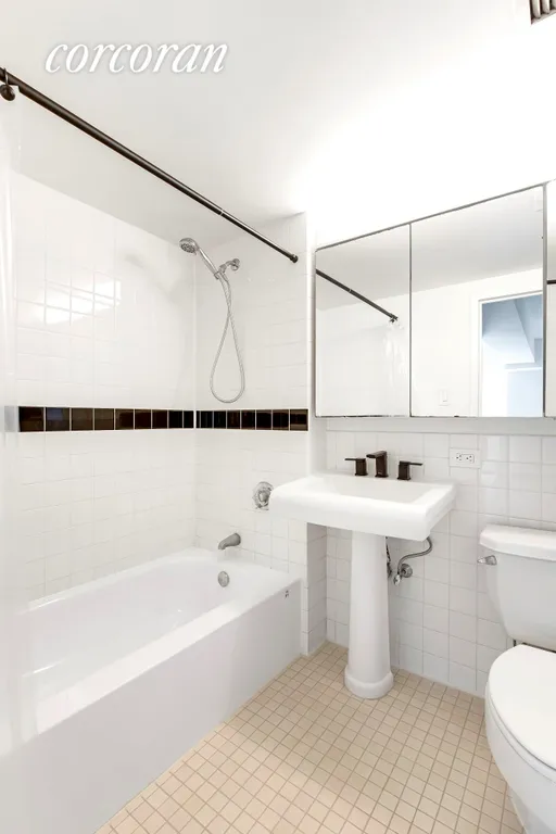 New York City Real Estate | View 300 West 145th Street, 3L | Primary Bathroom | View 11