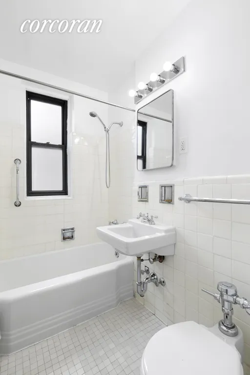 New York City Real Estate | View 30 East 9th Street, 5D | Windowed Bathroom | View 5
