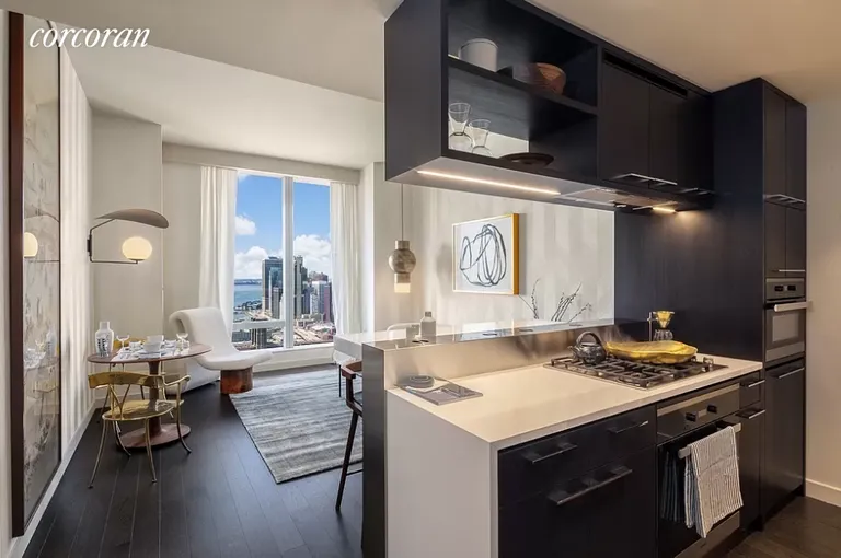 New York City Real Estate | View 252 South Street, 58B | Kitchen | View 2