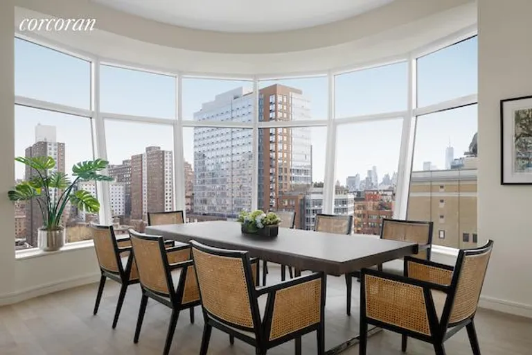 New York City Real Estate | View 515 West 18th Street, 1402 | Dining Area | View 2