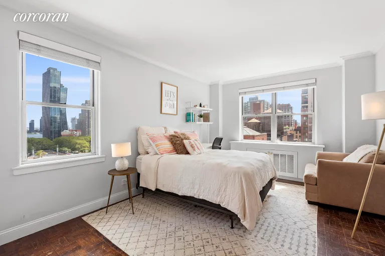 New York City Real Estate | View 201 East 37th Street, 11B | Master Bedroom | View 2