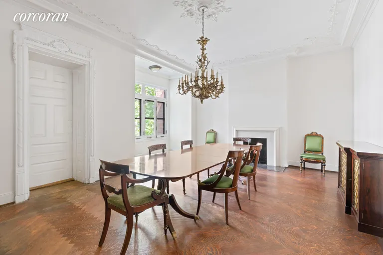 New York City Real Estate | View 3 East 93rd Street | Dining Room | View 6