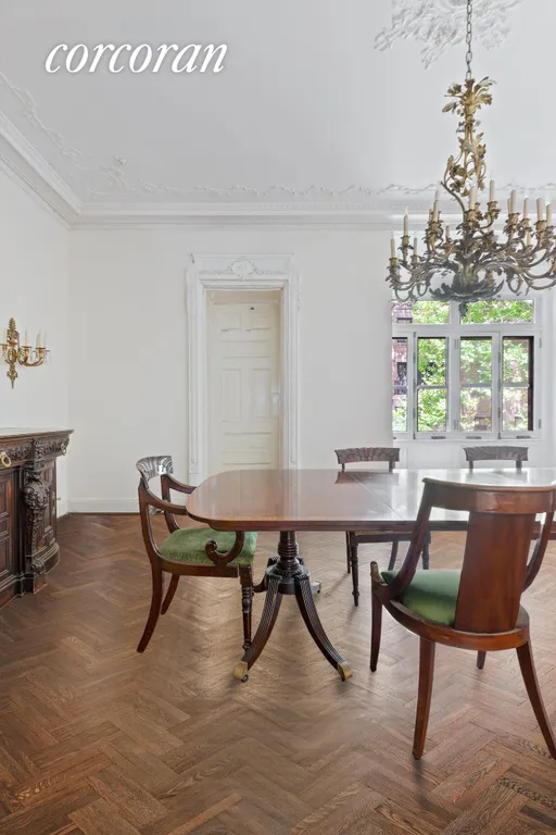 New York City Real Estate | View 3 East 93rd Street | Dining Room | View 7