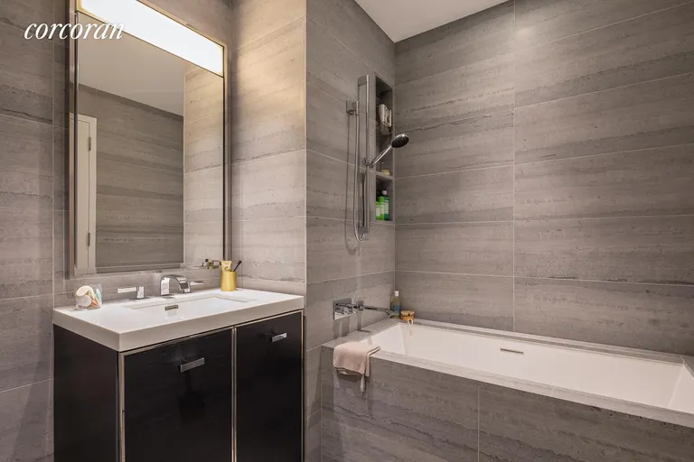 New York City Real Estate | View 252 South Street, 59G | Bathroom | View 6