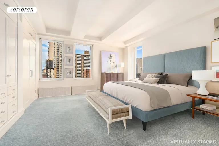 New York City Real Estate | View 322 Central Park West, 16A | Primary Bedroom | View 8