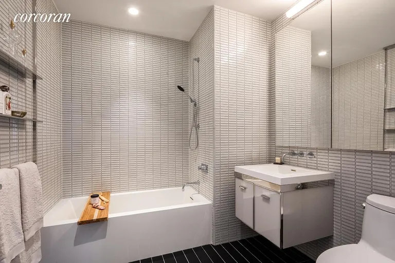 New York City Real Estate | View 252 South Street, 7H | Bathroom | View 4