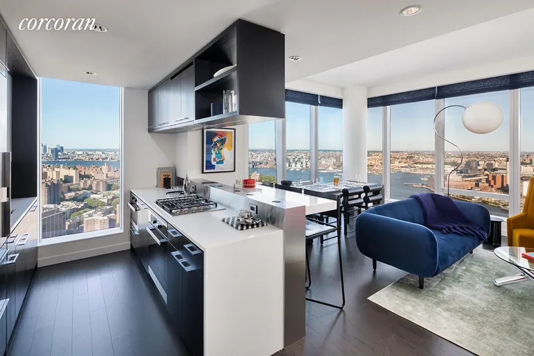 New York City Real Estate | View 252 South Street, 7H | Living Room | View 5