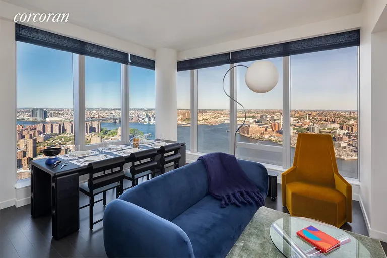 New York City Real Estate | View 252 South Street, 7H | Living Room | View 6