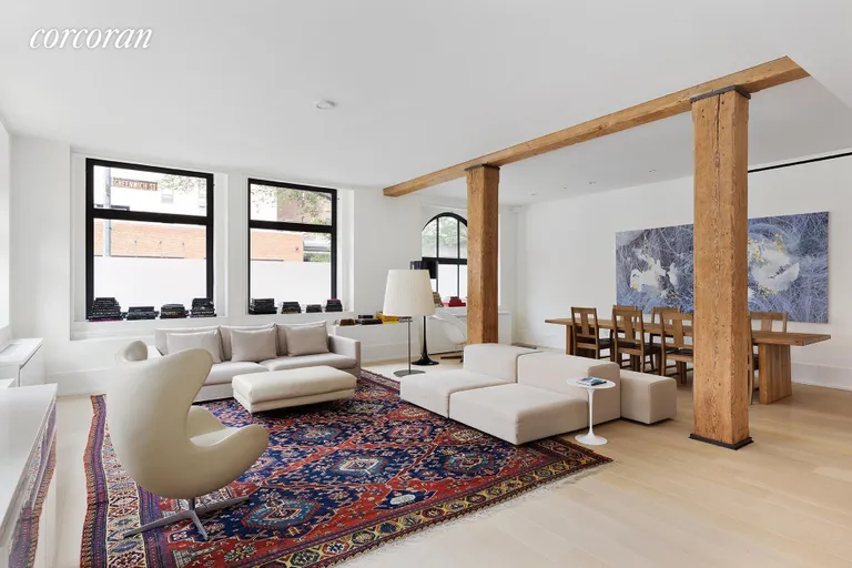 New York City Real Estate | View 443 Greenwich Street, 1A | Living Room | View 3