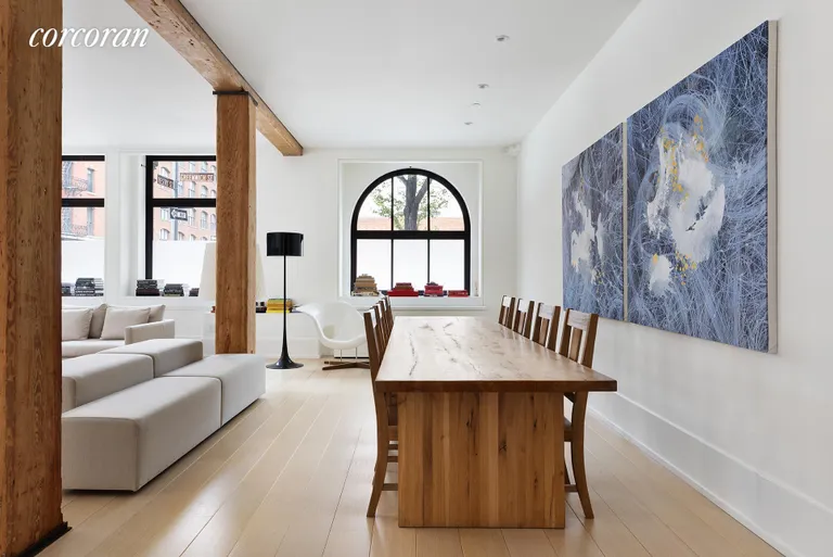 New York City Real Estate | View 443 Greenwich Street, 1A | Dining Area | View 5
