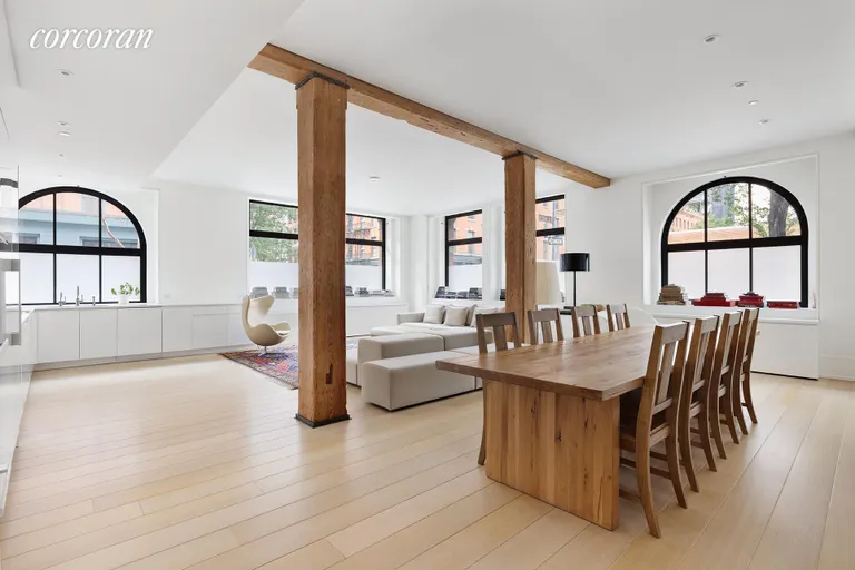 New York City Real Estate | View 443 Greenwich Street, 1A | Living Room | View 2