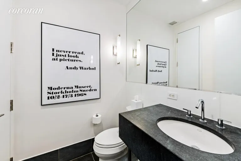 New York City Real Estate | View 4 West 21st Street, 8D | Half Bathroom | View 4