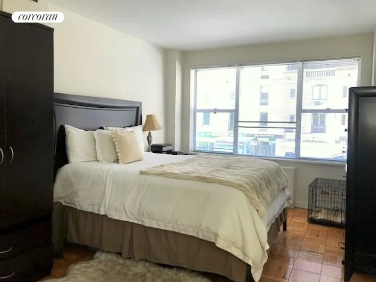 New York City Real Estate | View 77 West 55th Street, 2G | King Size Bedroom | View 3