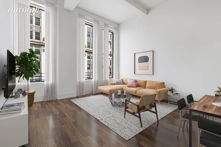 New York City Real Estate | View 260 Park Avenue South, 3C | Living Room | View 2