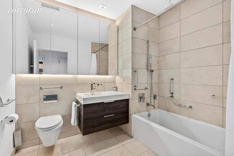 New York City Real Estate | View 101 Leonard Street, LOFT A | Full Bathroom | View 5