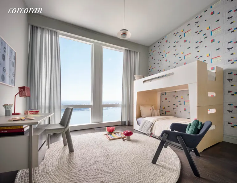 New York City Real Estate | View 35 Hudson Yards, 6401 | Bedroom | View 9