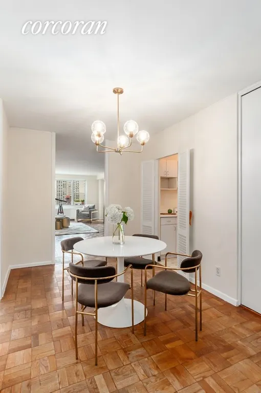 New York City Real Estate | View 340 East 64th Street, 20A | Dining Area | View 3