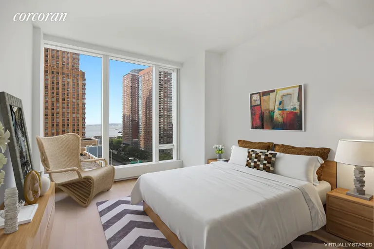 New York City Real Estate | View 50 West Street, 10B | Bedroom | View 5