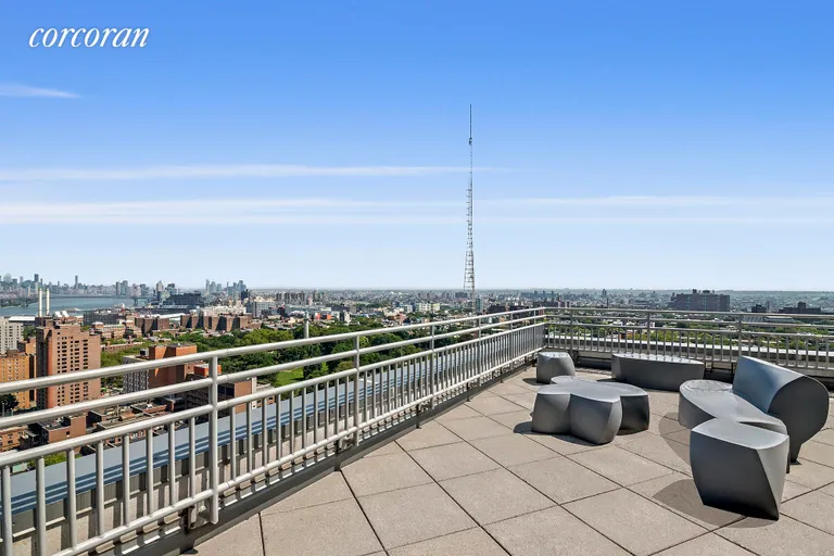 New York City Real Estate | View 230 Ashland Place, 20C | Roof Deck | View 7