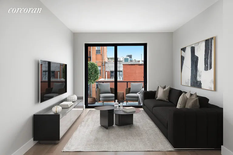 New York City Real Estate | View 147 Ludlow Street, 3B | Living Room | View 3