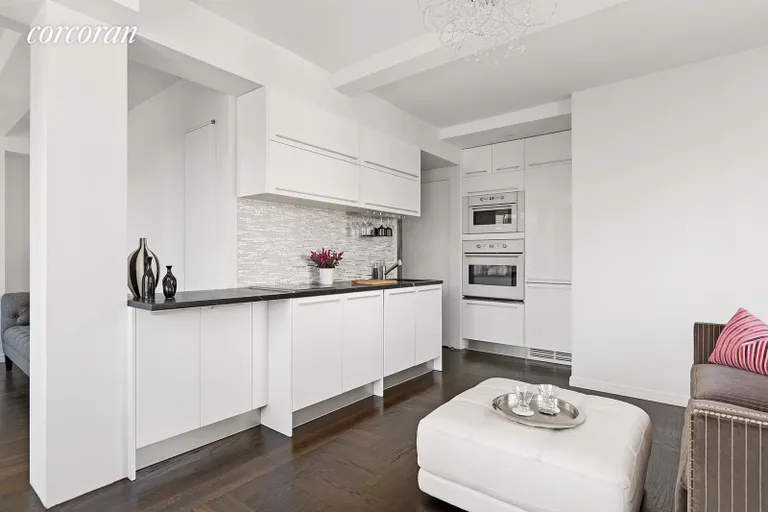 New York City Real Estate | View 320 East 42Nd Street, 2809 | Modern Kitchen | View 2
