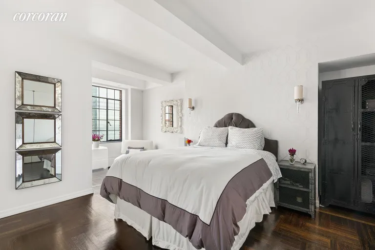 New York City Real Estate | View 320 East 42Nd Street, 2809 | Large Bedroom with Home Office Area | View 6