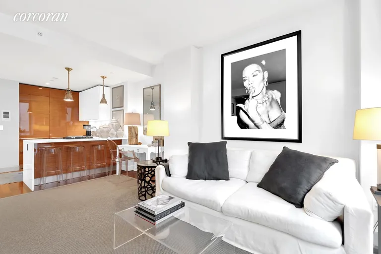 New York City Real Estate | View 130 West 20th Street, 2D | Spacious & Quaint Living Room, Open Concept | View 2