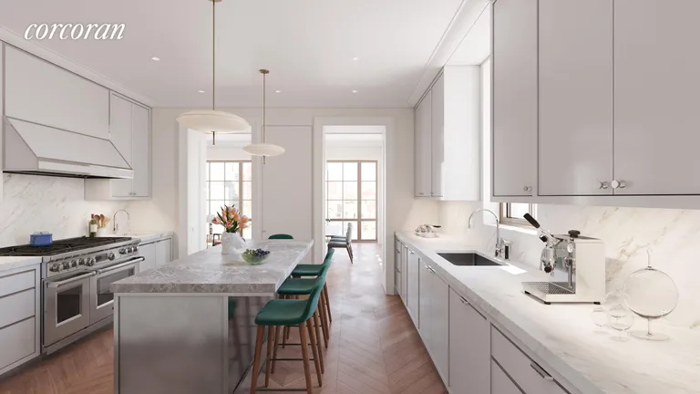 New York City Real Estate | View 109 East 79th Street, 9EAST | Windowed Eat-in Kitchen designed by | View 2