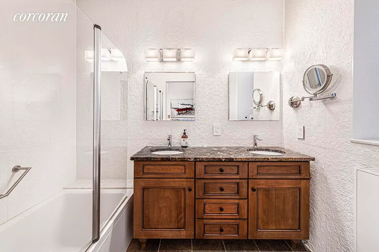 New York City Real Estate | View 229 West 97th Street, 1E | Primary Bathroom | View 6