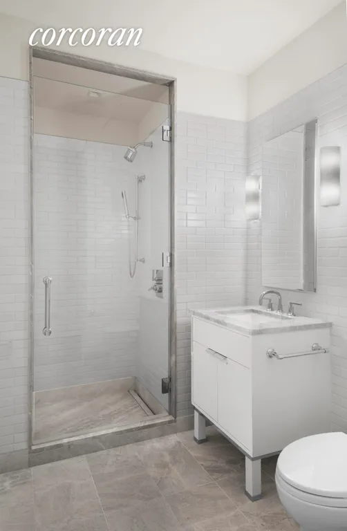 New York City Real Estate | View 150 Charles Street, 3BS | Full Bathroom | View 4