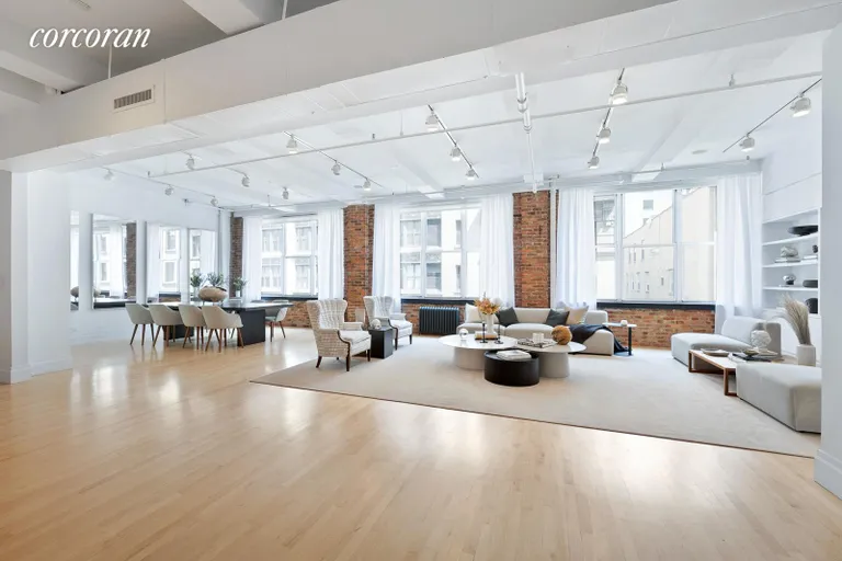 New York City Real Estate | View 142 West 26th Street, 5FL | Living Room | View 5