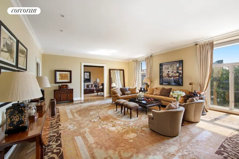 New York City Real Estate | View 1 Sutton Place South, 5C | Living Room | View 6