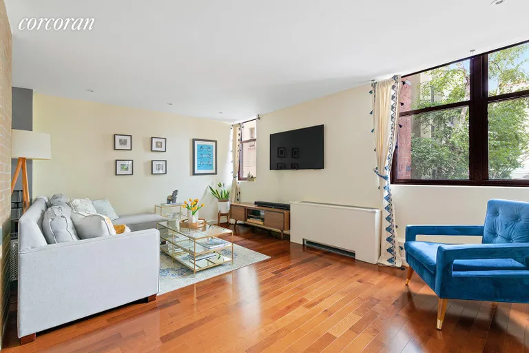 New York City Real Estate | View 28 OLD FULTON STREET, THM | Living Room | View 2
