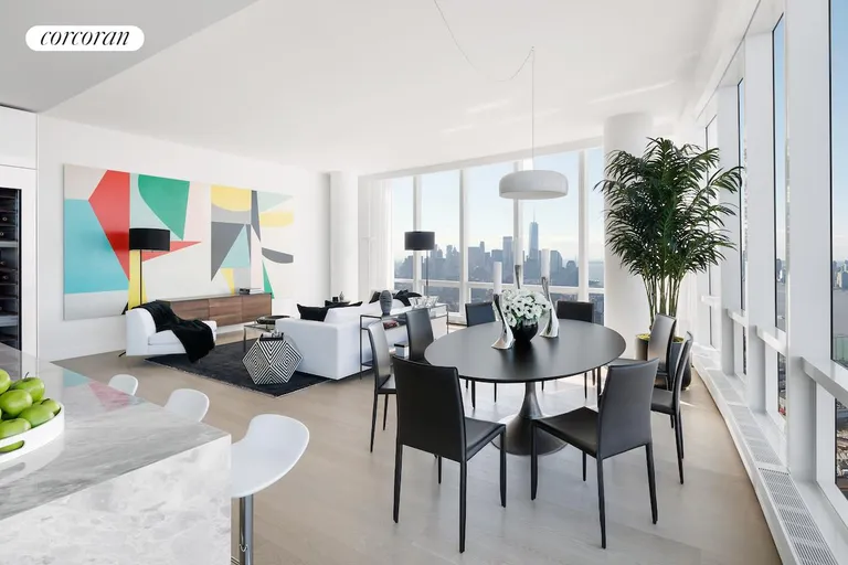New York City Real Estate | View 15 Hudson Yards, 76B | Great Room | View 2