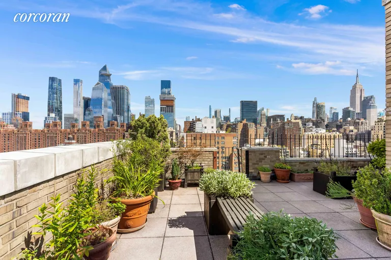 New York City Real Estate | View 365 West 20th Street, 12C | Roof Deck | View 10