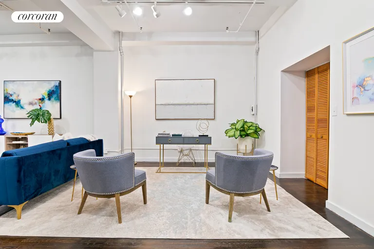 New York City Real Estate | View 249 West 29th Street, 4N | Library/Den | View 7