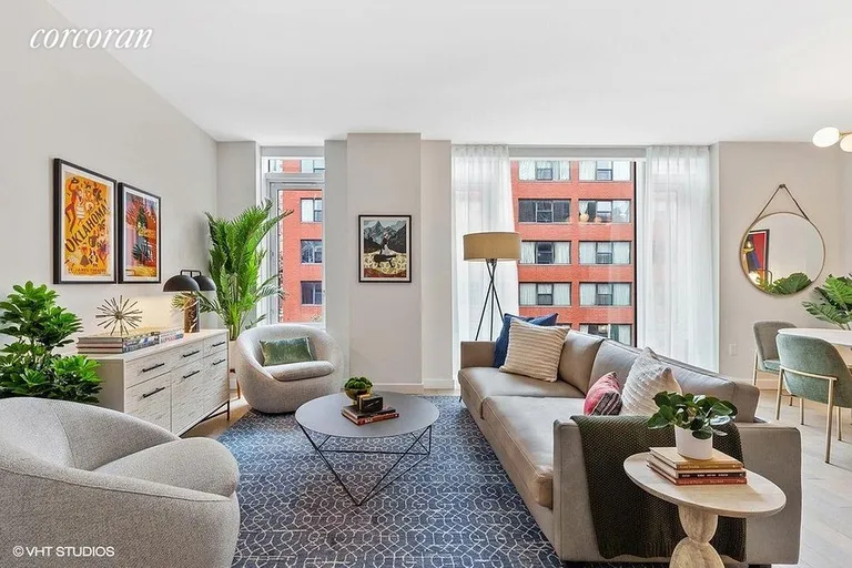 New York City Real Estate | View 505 West 43rd Street, 2G | 2 Beds, 2 Baths | View 1