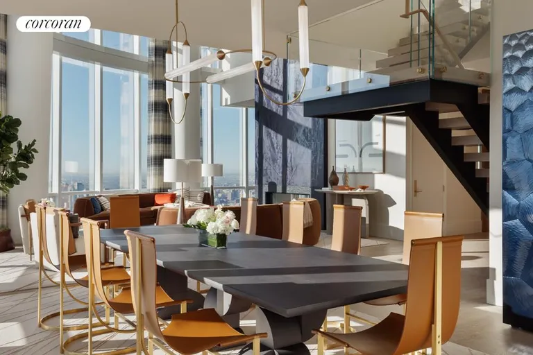 New York City Real Estate | View 15 Hudson Yards, PH88C | Dining Area | View 13