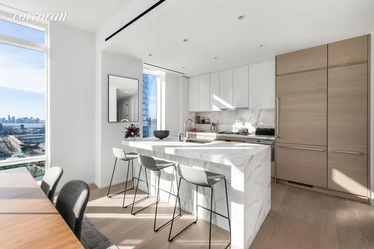 New York City Real Estate | View 30 Riverside Boulevard, 28G | Kitchen | View 3